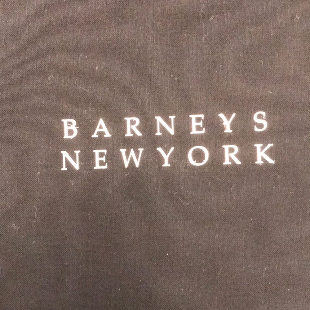 BARNEYS NEW YORK BLACK DUST BAG - Picture 2 of 4